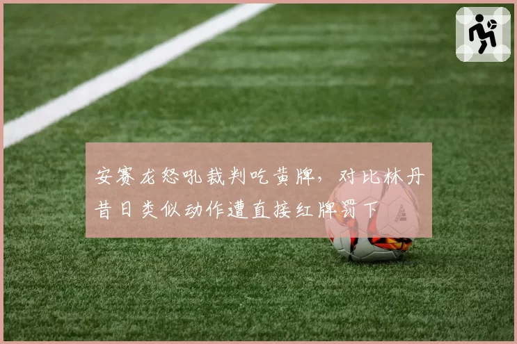 安赛龙怒吼裁判吃黄牌，对比林丹昔日类似动作遭直接红牌罚下